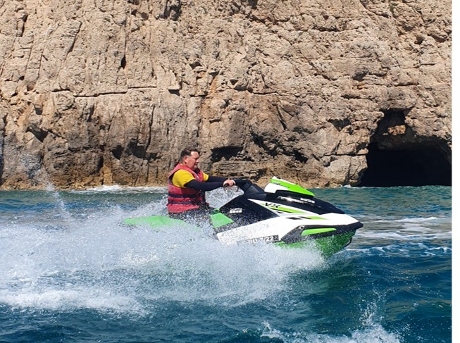 Excursió en moto d'aigua - 120min